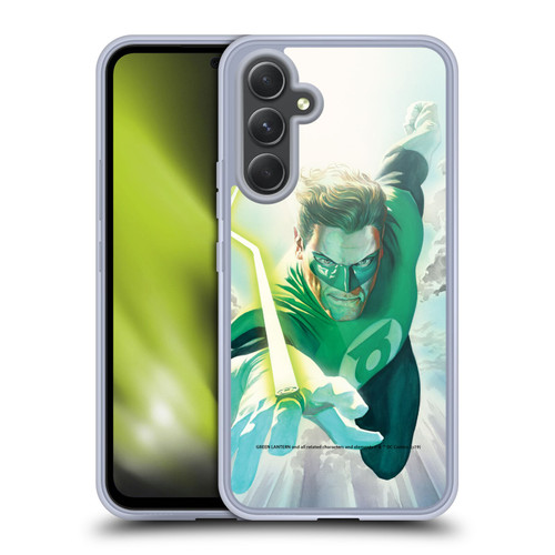 Green Lantern DC Comics Comic Book Covers Flight Soft Gel Case for Samsung Galaxy A54 5G