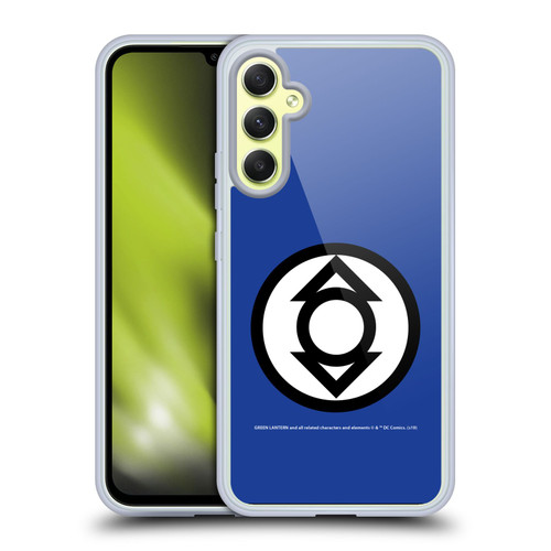 Green Lantern DC Comics Lantern Corps Indigo Soft Gel Case for Samsung Galaxy A34 5G