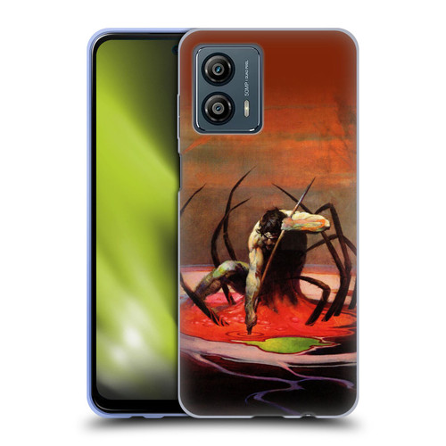 Frank Frazetta Fantasy The Spider King Soft Gel Case for Motorola Moto G53 5G