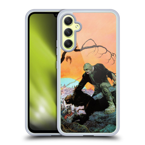Frank Frazetta Medieval Fantasy Zombie Soft Gel Case for Samsung Galaxy A34 5G