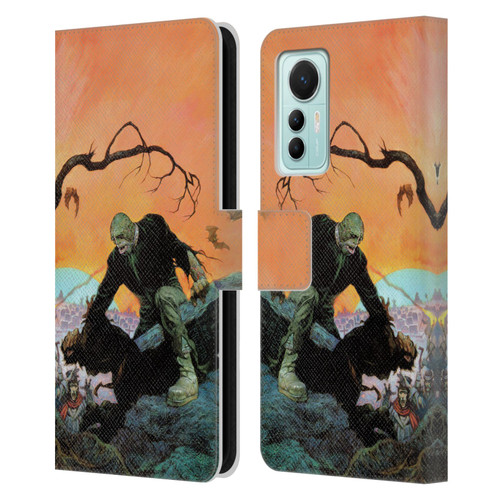 Frank Frazetta Medieval Fantasy Zombie Leather Book Wallet Case Cover For Xiaomi 12 Lite