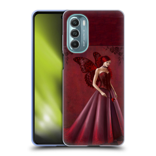 Rachel Anderson Fairies Queen Of Hearts Soft Gel Case for Motorola Moto G Stylus 5G (2022)