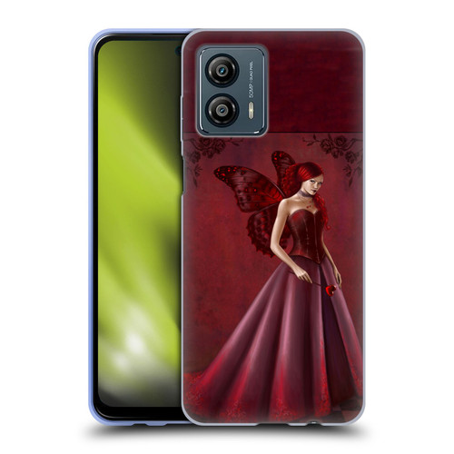 Rachel Anderson Fairies Queen Of Hearts Soft Gel Case for Motorola Moto G53 5G