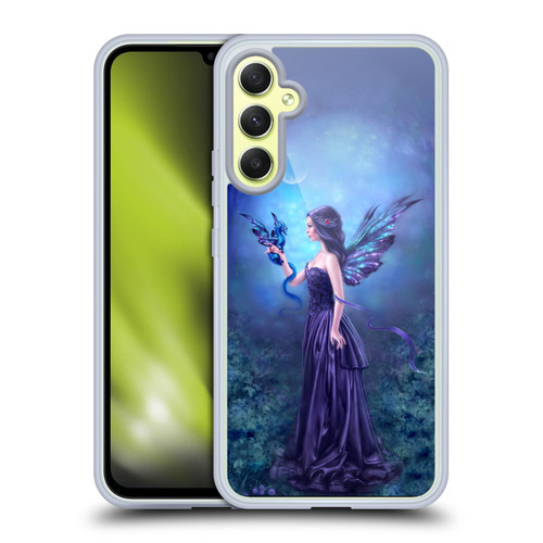 Rachel Anderson Fairies Iridescent Soft Gel Case for Samsung Galaxy A34 5G