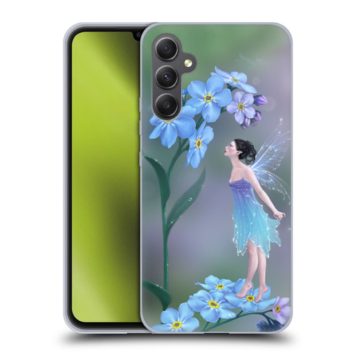 Rachel Anderson Pixies Forget Me Not Soft Gel Case for Samsung Galaxy A34 5G