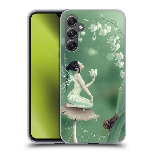 Rachel Anderson Pixies Lily Of The Valley Soft Gel Case for Samsung Galaxy A34 5G