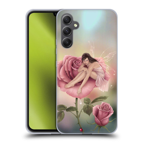 Rachel Anderson Pixies Rose Soft Gel Case for Samsung Galaxy A34 5G