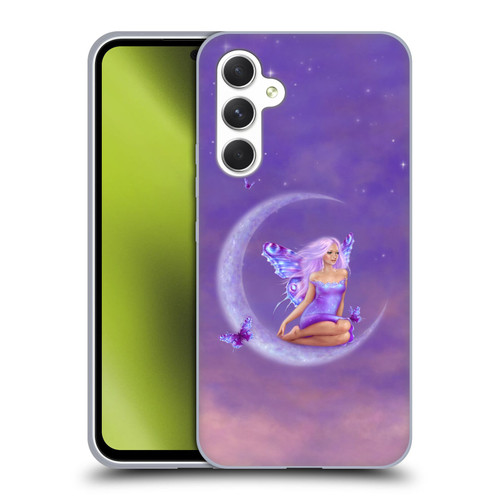 Rachel Anderson Pixies Lavender Moon Soft Gel Case for Samsung Galaxy A54 5G