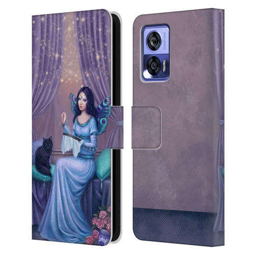 Rachel Anderson Fairies Ariadne Leather Book Wallet Case Cover For Motorola Edge 30 Neo 5G