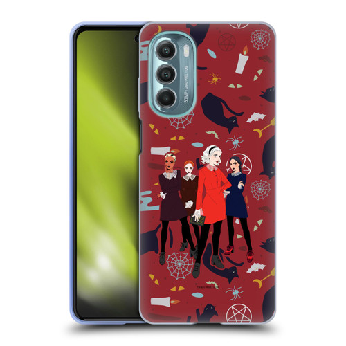 Chilling Adventures of Sabrina Graphics Witch Posey Soft Gel Case for Motorola Moto G Stylus 5G (2022)