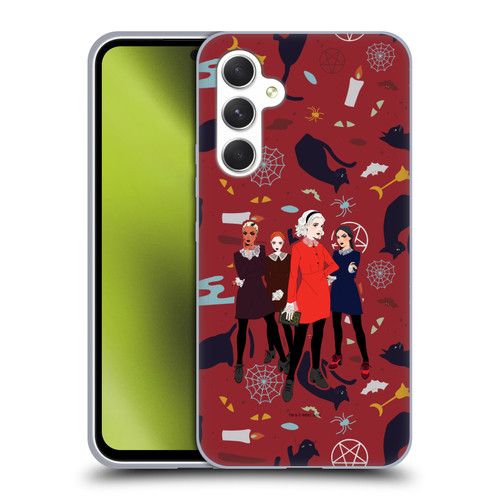 Chilling Adventures of Sabrina Graphics Witch Posey Soft Gel Case for Samsung Galaxy A54 5G