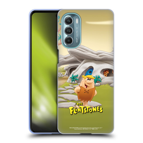 The Flintstones Characters Barney Rubble Soft Gel Case for Motorola Moto G Stylus 5G (2022)