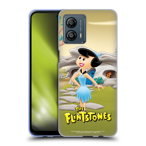 The Flintstones Characters Betty Rubble Soft Gel Case for Motorola Moto G53 5G