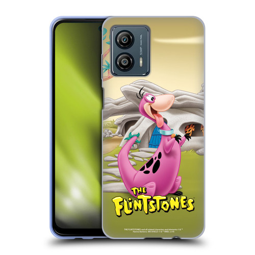 The Flintstones Characters Dino Soft Gel Case for Motorola Moto G53 5G