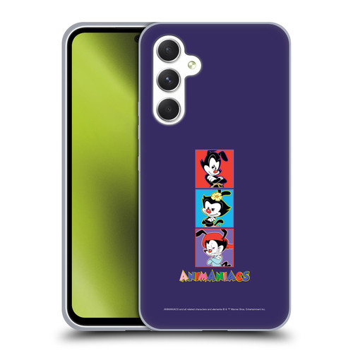 Animaniacs Graphics Tiles Soft Gel Case for Samsung Galaxy A54 5G