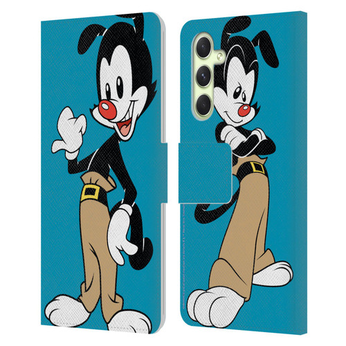 Animaniacs Graphics Yakko Leather Book Wallet Case Cover For Samsung Galaxy A54 5G