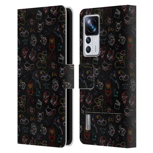 Animaniacs Graphics Pattern Leather Book Wallet Case Cover For Xiaomi 12T Pro