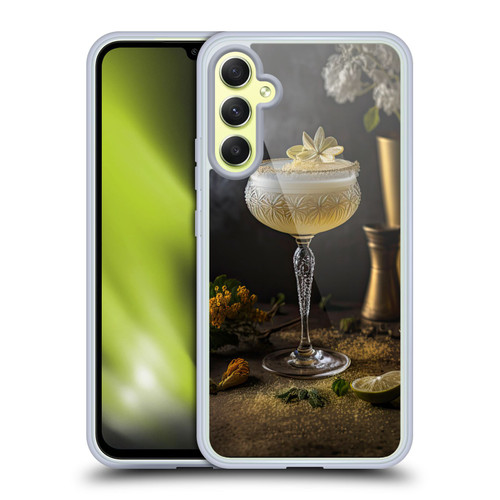 Spacescapes Cocktails Summertime, Margarita Soft Gel Case for Samsung Galaxy A34 5G