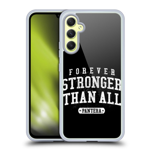 Pantera Art Stronger Than All Soft Gel Case for Samsung Galaxy A34 5G