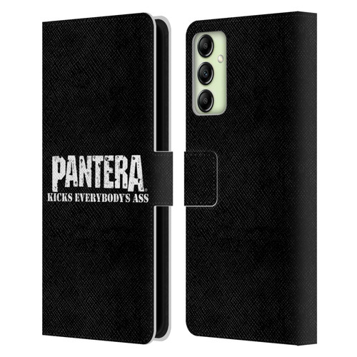 Pantera Art Kicks Leather Book Wallet Case Cover For Samsung Galaxy A14 5G