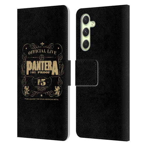 Pantera Art 101 Proof Leather Book Wallet Case Cover For Samsung Galaxy A54 5G