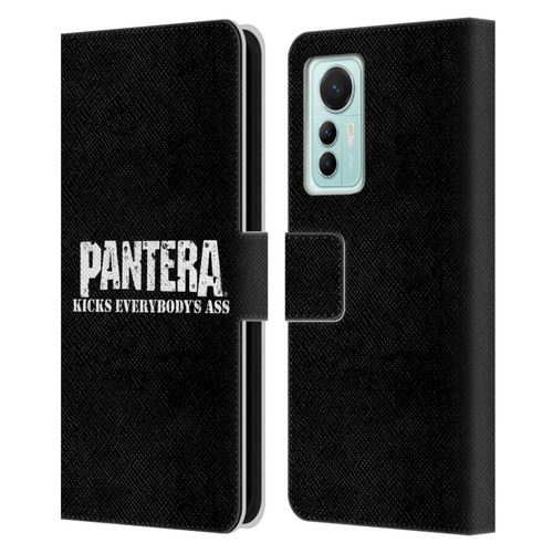Pantera Art Kicks Leather Book Wallet Case Cover For Xiaomi 12 Lite