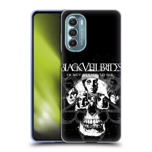 Black Veil Brides Band Art Skull Faces Soft Gel Case for Motorola Moto G Stylus 5G (2022)