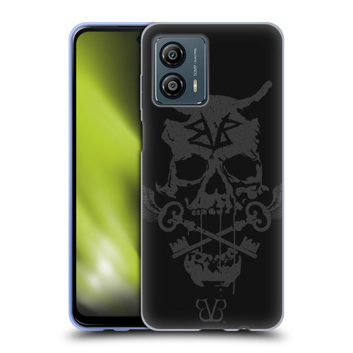 Black Veil Brides Band Art Skull Keys Soft Gel Case for Motorola Moto G53 5G