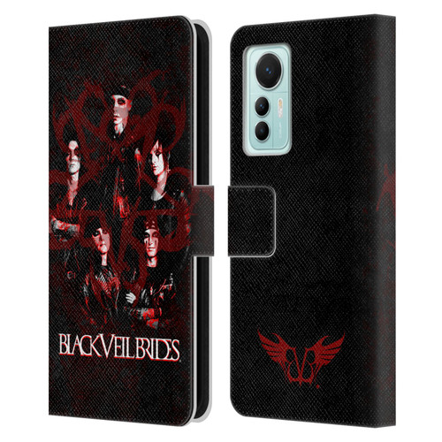 Black Veil Brides Band Members Group Leather Book Wallet Case Cover For Xiaomi 12 Lite