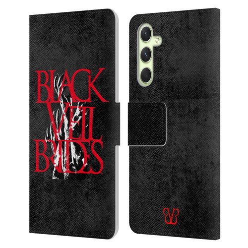 Black Veil Brides Band Art Zombie Hands Leather Book Wallet Case Cover For Samsung Galaxy A54 5G