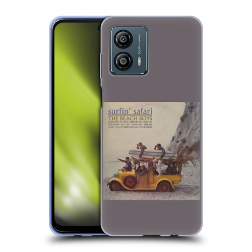 The Beach Boys Album Cover Art Surfin Safari Soft Gel Case for Motorola Moto G53 5G