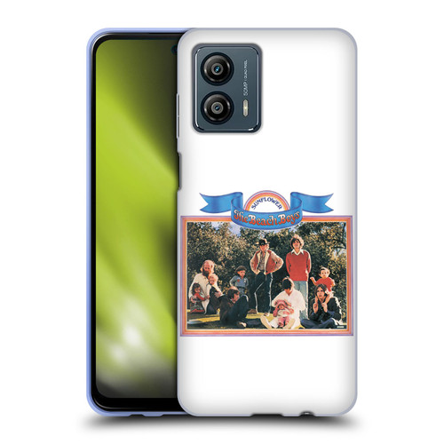 The Beach Boys Album Cover Art Sunflower Soft Gel Case for Motorola Moto G53 5G
