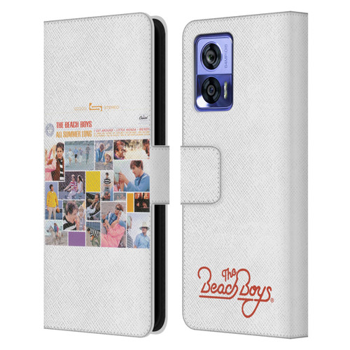 The Beach Boys Album Cover Art All Summer Long Leather Book Wallet Case Cover For Motorola Edge 30 Neo 5G