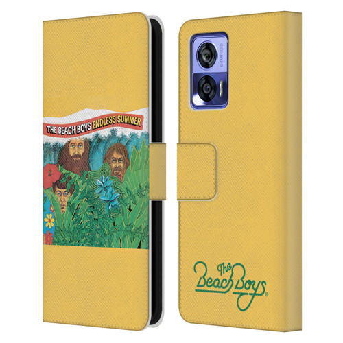 The Beach Boys Album Cover Art Endless Summer Leather Book Wallet Case Cover For Motorola Edge 30 Neo 5G
