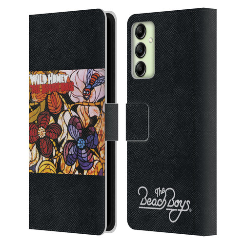 The Beach Boys Album Cover Art Wild Honey Leather Book Wallet Case Cover For Samsung Galaxy A14 5G