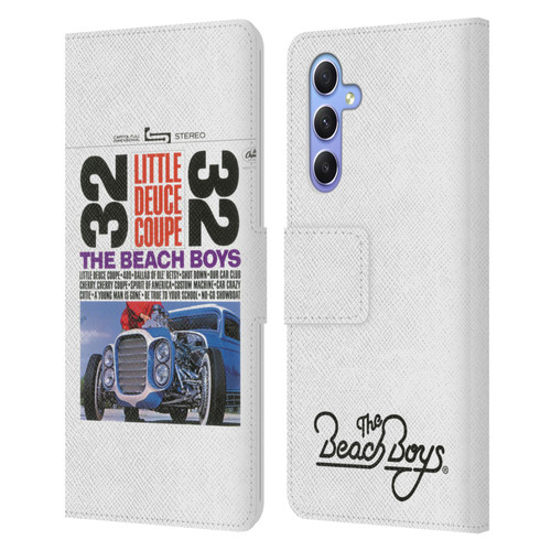 The Beach Boys Album Cover Art Little Deuce Coupe Leather Book Wallet Case Cover For Samsung Galaxy A34 5G