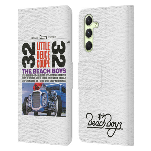 The Beach Boys Album Cover Art Little Deuce Coupe Leather Book Wallet Case Cover For Samsung Galaxy A54 5G