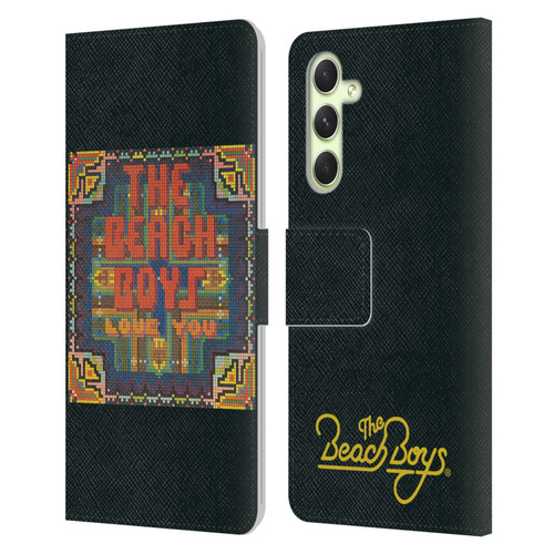 The Beach Boys Album Cover Art Love You Leather Book Wallet Case Cover For Samsung Galaxy A54 5G