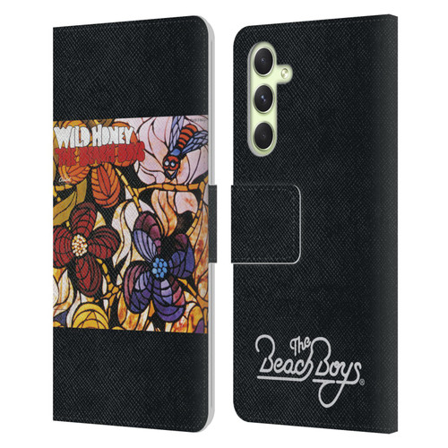 The Beach Boys Album Cover Art Wild Honey Leather Book Wallet Case Cover For Samsung Galaxy A54 5G