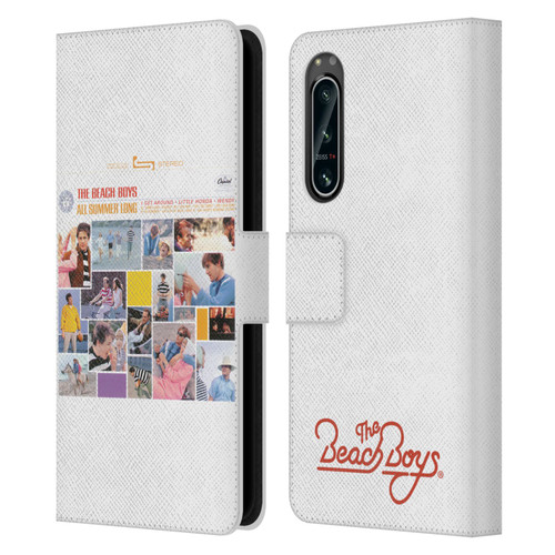 The Beach Boys Album Cover Art All Summer Long Leather Book Wallet Case Cover For Sony Xperia 5 IV