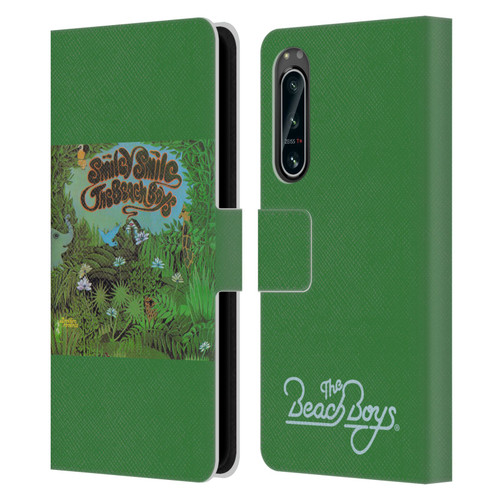 The Beach Boys Album Cover Art Smiley Smile Leather Book Wallet Case Cover For Sony Xperia 5 IV