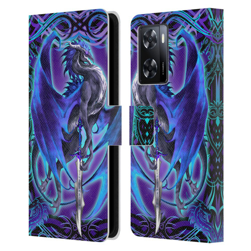 Ruth Thompson Dragons 2 Stormblade Leather Book Wallet Case Cover For OPPO A57s
