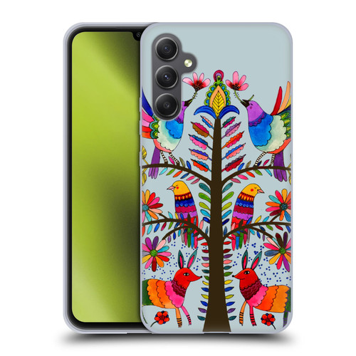 Sylvie Demers Floral Otomi Colors Soft Gel Case for Samsung Galaxy A34 5G