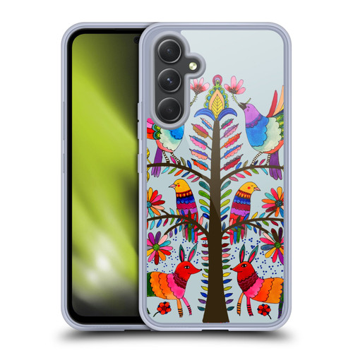 Sylvie Demers Floral Otomi Colors Soft Gel Case for Samsung Galaxy A54 5G