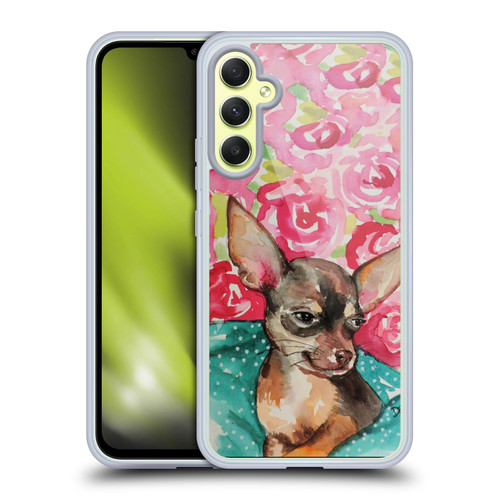 Sylvie Demers Nature Chihuahua Soft Gel Case for Samsung Galaxy A34 5G