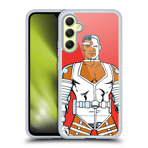 Cyborg DC Comics Fast Fashion Classic 3 Soft Gel Case for Samsung Galaxy A34 5G