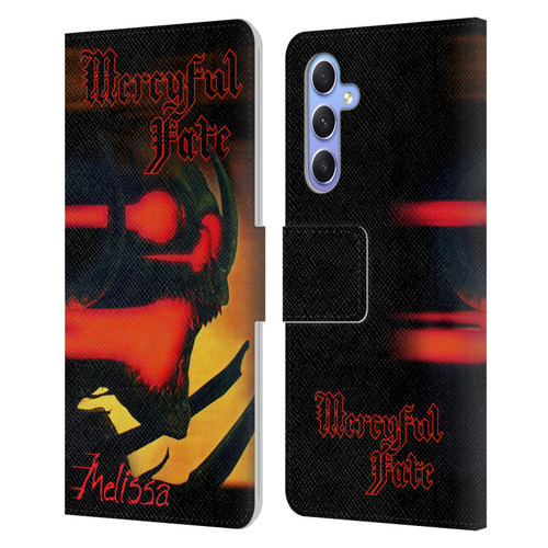 Mercyful Fate Black Metal Melissa Leather Book Wallet Case Cover For Samsung Galaxy A34 5G