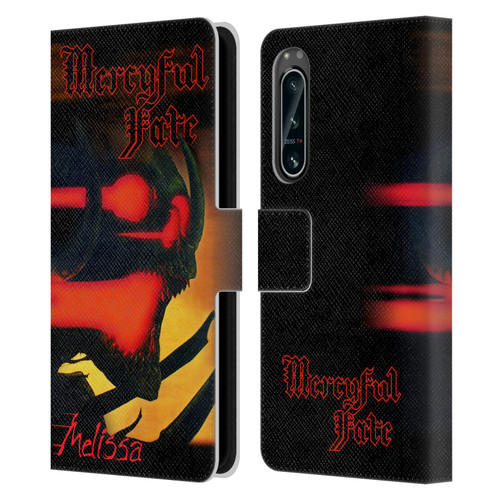 Mercyful Fate Black Metal Melissa Leather Book Wallet Case Cover For Sony Xperia 5 IV