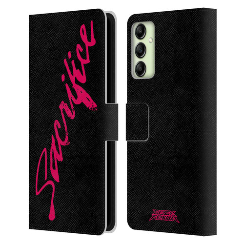 Bebe Rexha Key Art Sacrifice Leather Book Wallet Case Cover For Samsung Galaxy A14 5G