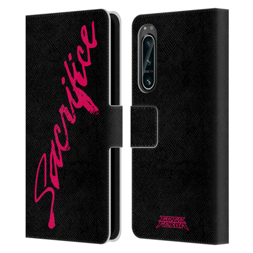 Bebe Rexha Key Art Sacrifice Leather Book Wallet Case Cover For Sony Xperia 5 IV